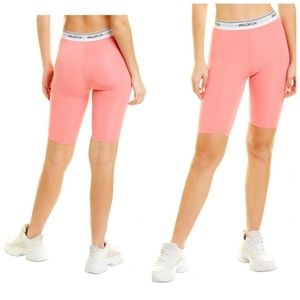 Wildfox AVA High-Waist Bike Short In‎ Pink.